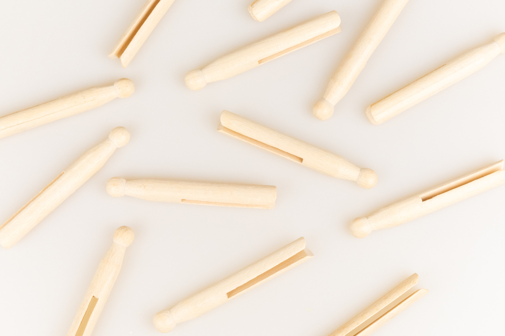 Wäscheklammer Sturm