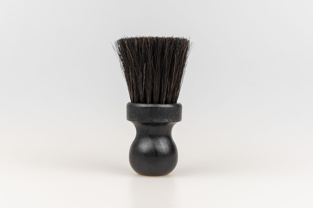 Nackenpinsel rund schwarz